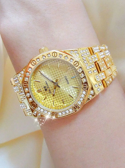 KissICON KissIcon BS Women's Watch Luxury Diamonds - Waterproof