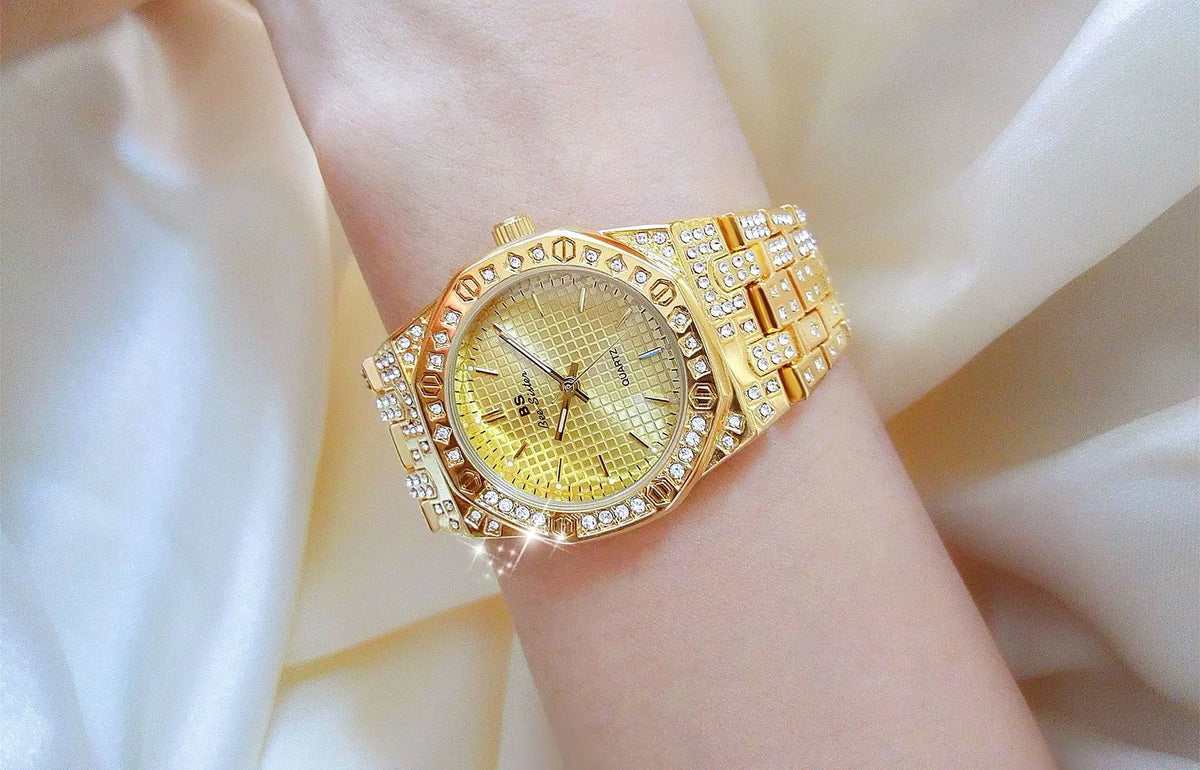 KissICON KissIcon BS Women's Watch Luxury Diamonds - Waterproof