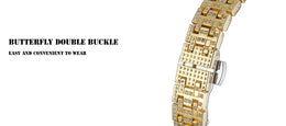 KissICON KissIcon BS Women's Watch Luxury Diamonds - Waterproof