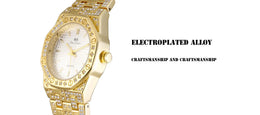 KissICON KissIcon BS Women's Watch Luxury Diamonds - Waterproof