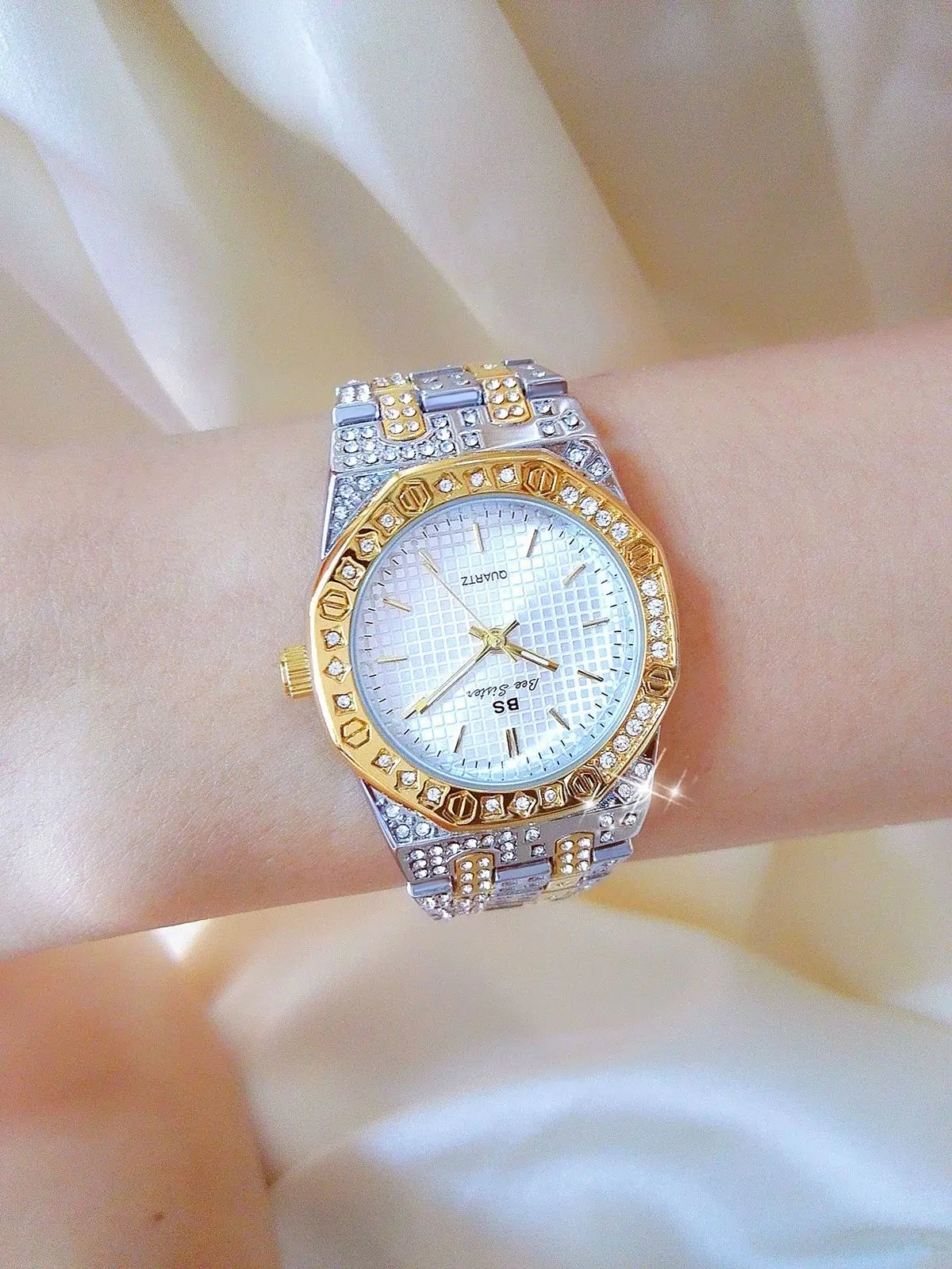 KissICON KissIcon BS Women's Watch Luxury Diamonds - Waterproof