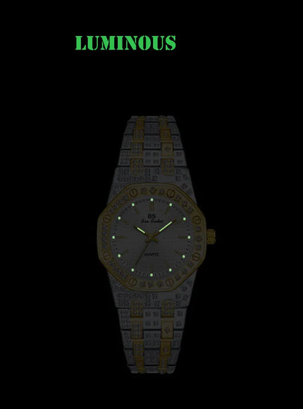 KissICON KissIcon BS Women's Watch Luxury Diamonds - Waterproof