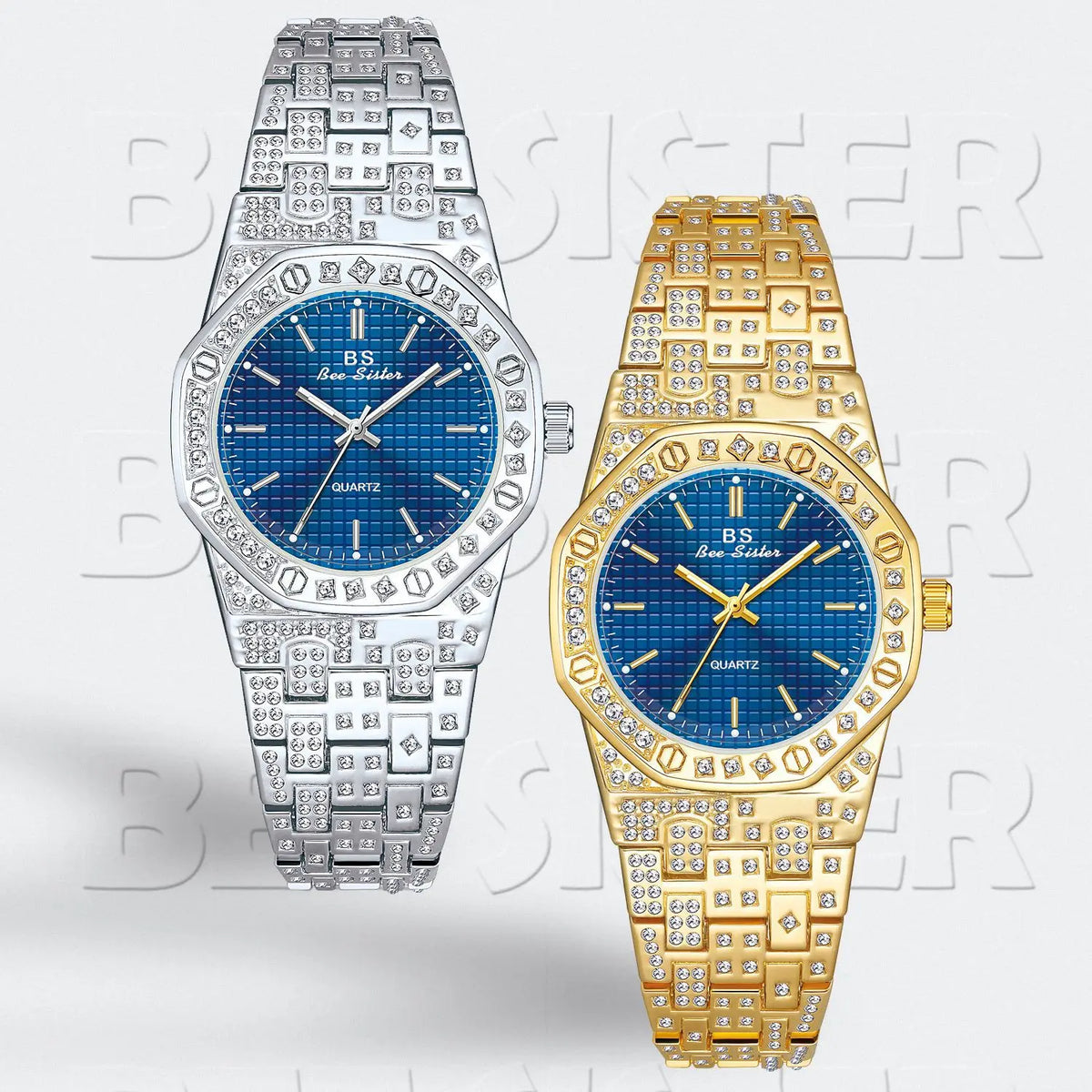 KissICON KissIcon BS Women's Watch Luxury Diamonds - Waterproof