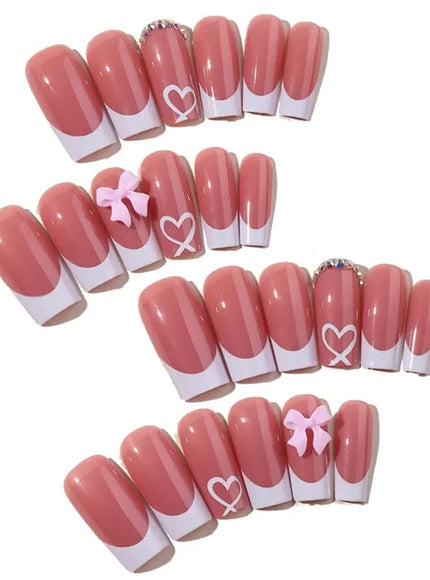 KissICON KissIcon Chic Bows Tie Press On Nails -