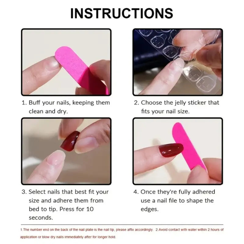 KissICON KissIcon Chic Bows Tie Press On Nails -