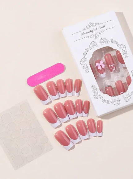 KissICON KissIcon Chic Bows Tie Press On Nails -