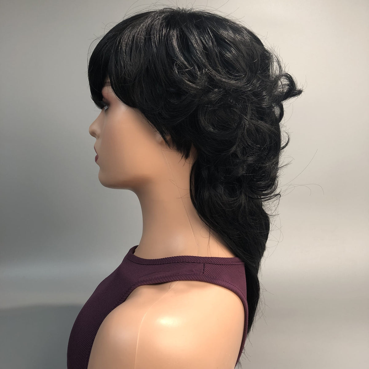 KissICON Kissicon Chic Mullet Pixie Wig Flattering Wave Ring