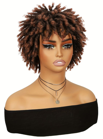 KissICON Kissicon Chic Short Dreadlock Wig Ombre