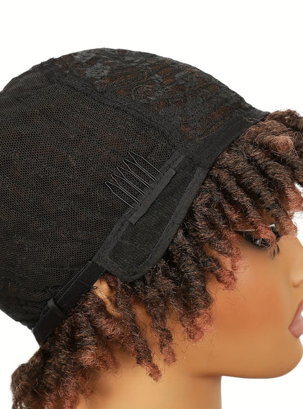 KissICON Kissicon Chic Short Dreadlock Wig Ombre