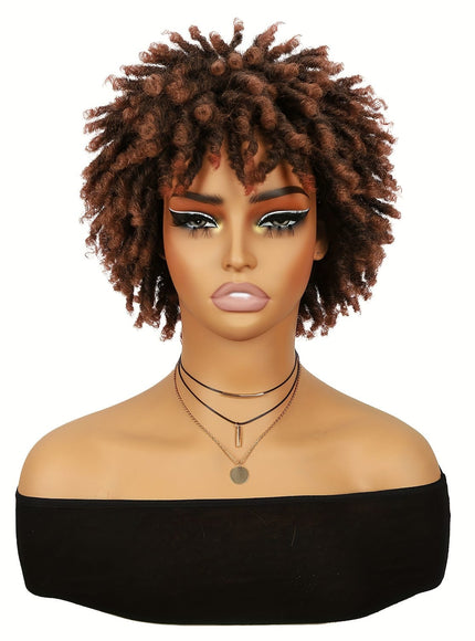 KissICON Kissicon Chic Short Dreadlock Wig Ombre