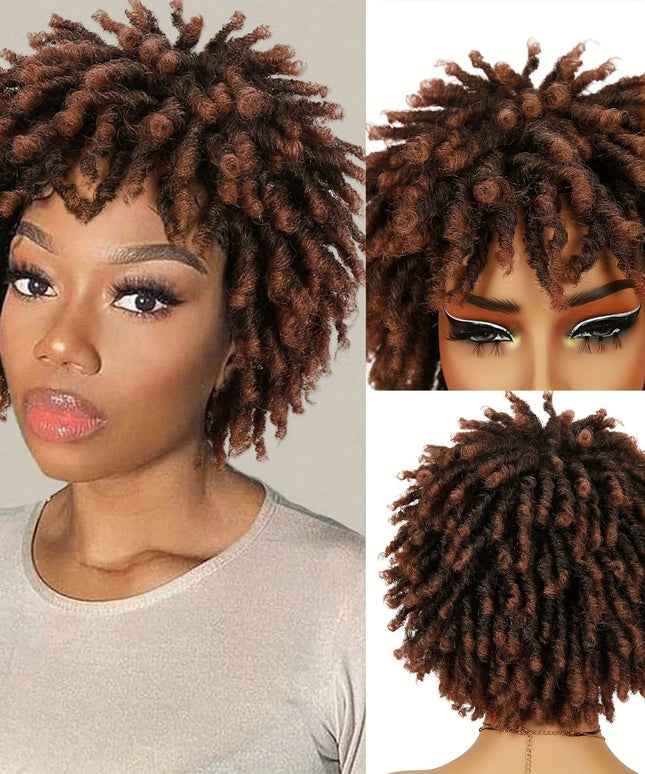KissICON Kissicon Chic Short Dreadlock Wig Ombre