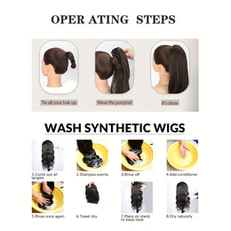 KissICON KissIcon Claw Ponytail 24 Inch Clip In -