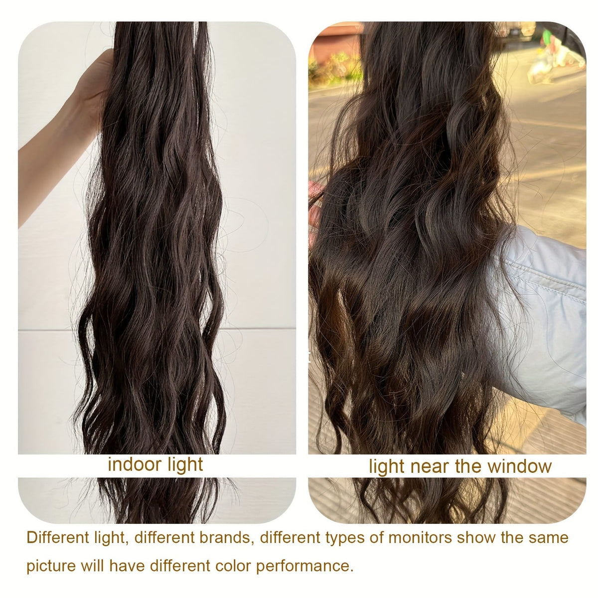 KissICON KissIcon Claw Ponytail 24 Inch Clip In -