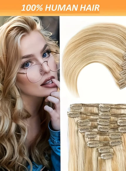 KissICON KissIcon Clip In Hair Extensions Blonde Women -