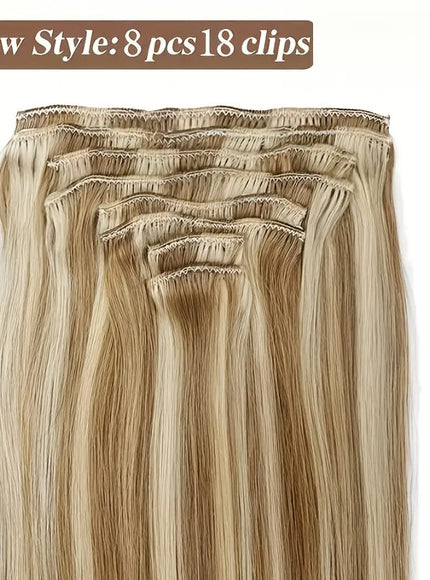 KissICON KissIcon Clip In Hair Extensions Blonde Women -