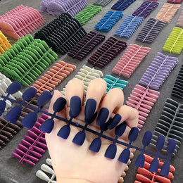 KissICON KissIcon Coffin Nails 120Pcs Matte Full Cover -