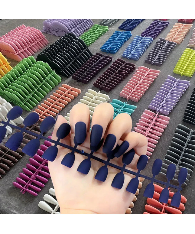 KissICON KissIcon Coffin Nails 120Pcs Matte Full Cover -