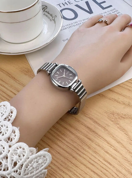 KissICON KissIcon College Style Watch Women Square Small Dial