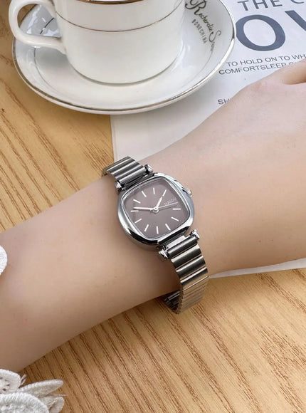 KissICON KissIcon College Style Watch Women Square Small Dial