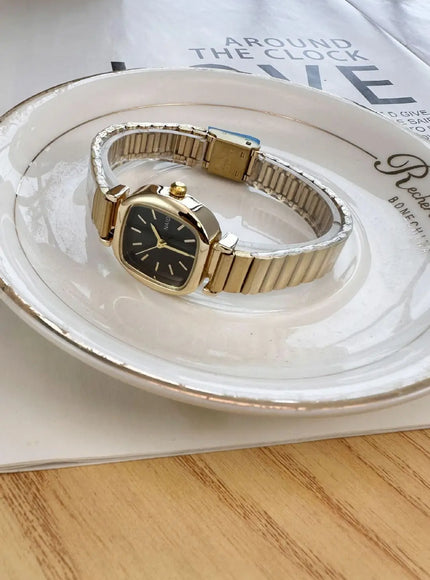 KissICON KissIcon College Style Watch Women Square Small Dial
