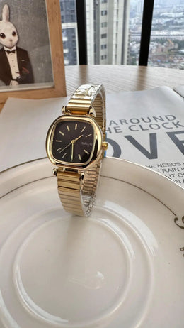 KissICON KissIcon College Style Watch Women Square Small Dial