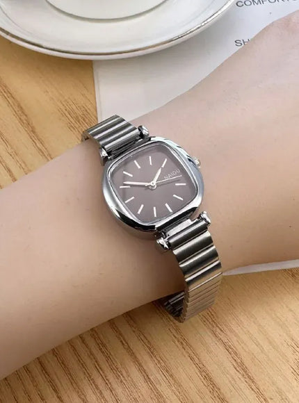 KissICON KissIcon College Style Watch Women Square Small Dial