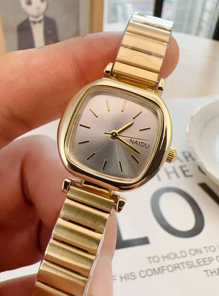 KissICON KissIcon College Style Watch Women Square Small Dial