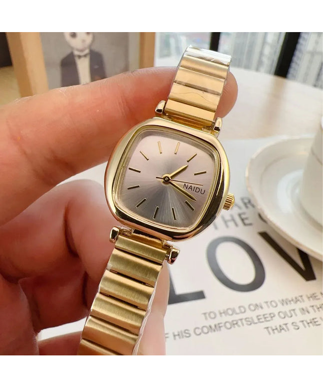 KissICON KissIcon College Style Watch Women Square Small Dial