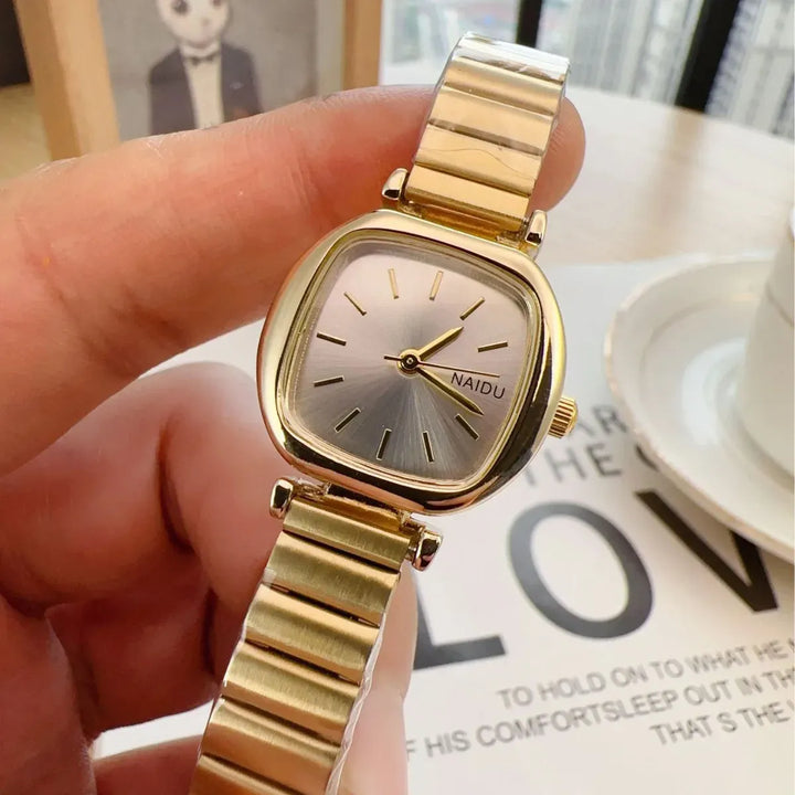 KissIcon College Style Watch Women Square Small Dial