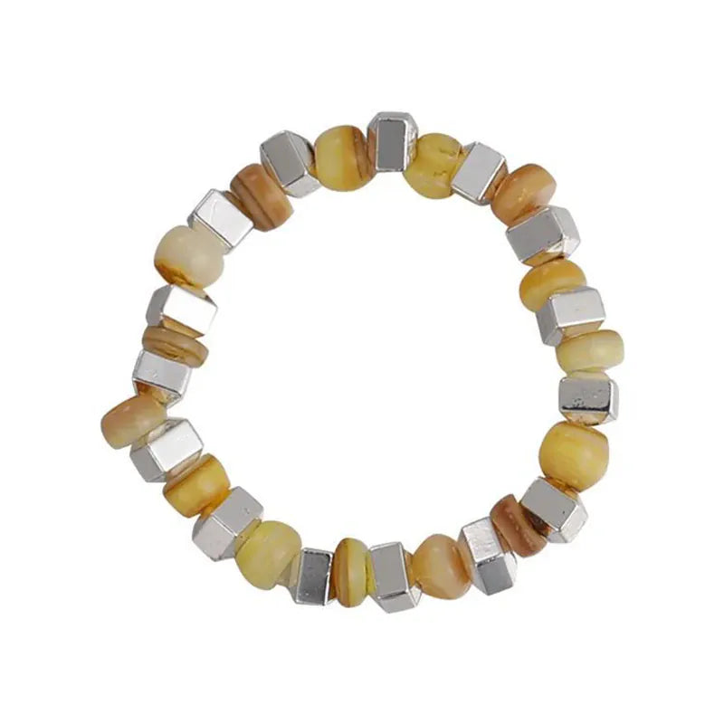 KissICON Kissicon Colorful Beaded Ring – Irregular Beads Gift