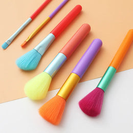 KissICON KissIcon Colourful 15pcs Makeup Brush Set - Gift