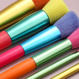 KissICON KissIcon Colourful 15pcs Makeup Brush Set - Gift