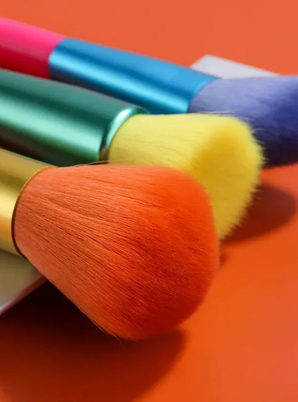 KissICON KissIcon Colourful 15pcs Makeup Brush Set - Gift