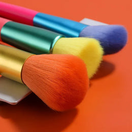KissICON KissIcon Colourful 15pcs Makeup Brush Set - Gift