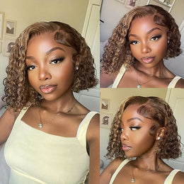 KissICON Kissicon Curly Bob Wig 13x4 Lace