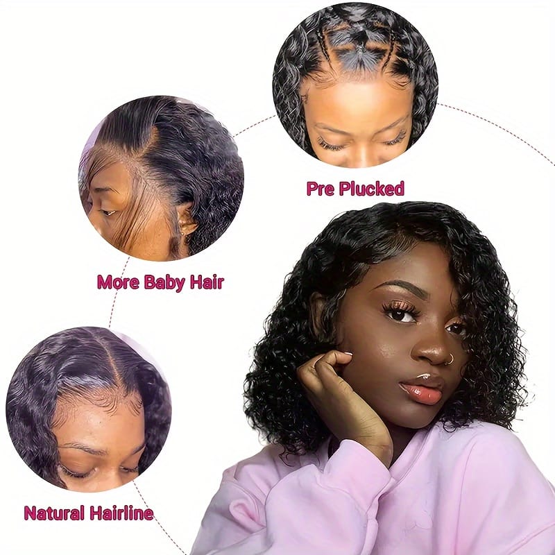 KissICON Kissicon Deep Wave Bob Wig 180