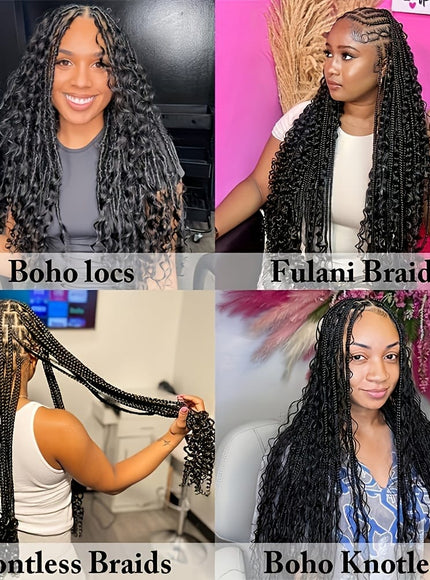 KissICON KissIcon Deep Wave Brazilian Braiding No Weft -