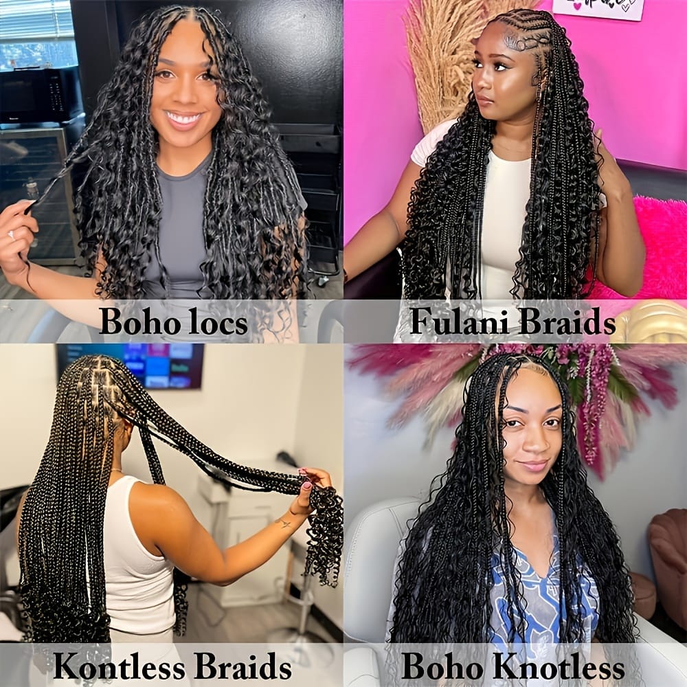 KissICON KissIcon Deep Wave Brazilian Braiding No Weft -