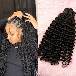KissICON KissIcon Deep Wave Brazilian Braiding No Weft -