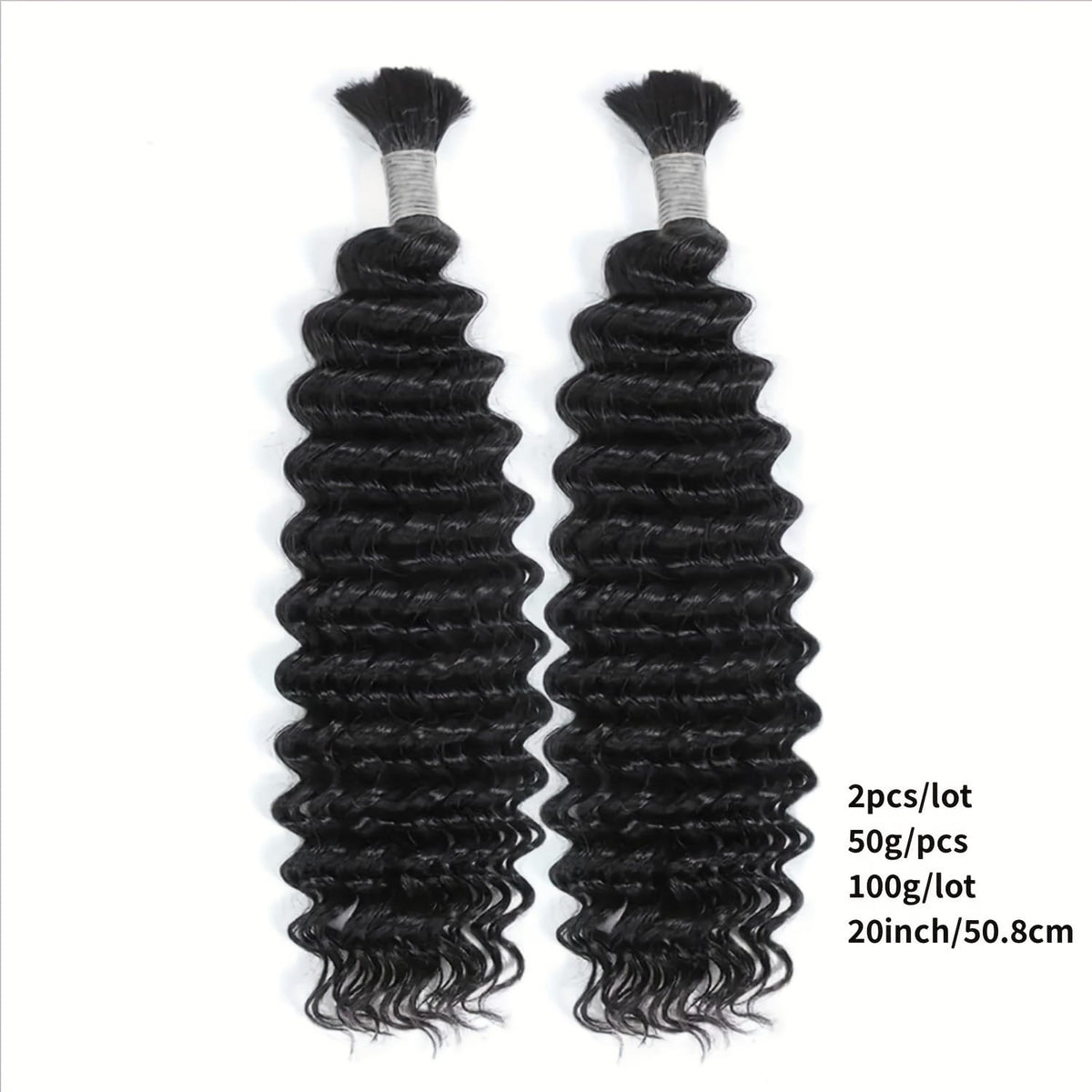 KissICON KissIcon Deep Wave Brazilian Braiding No Weft -
