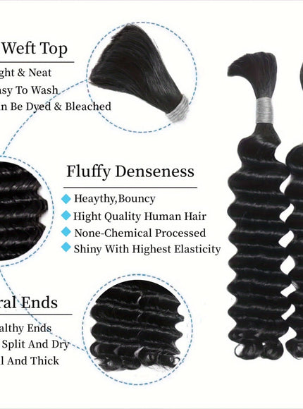 KissICON KissIcon Deep Wave Brazilian Braiding No Weft -