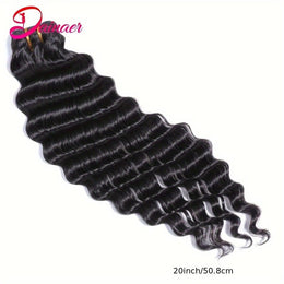 KissICON KissIcon Deep Wave Hair Bundles 4x4 Closure -