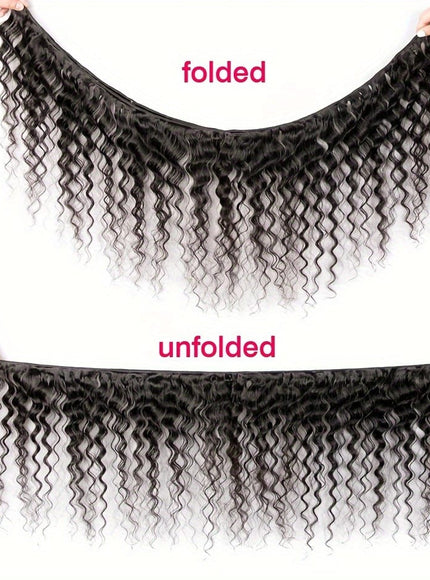 KissICON KissIcon Deep Wave Hair Bundles - Virgin Weaving