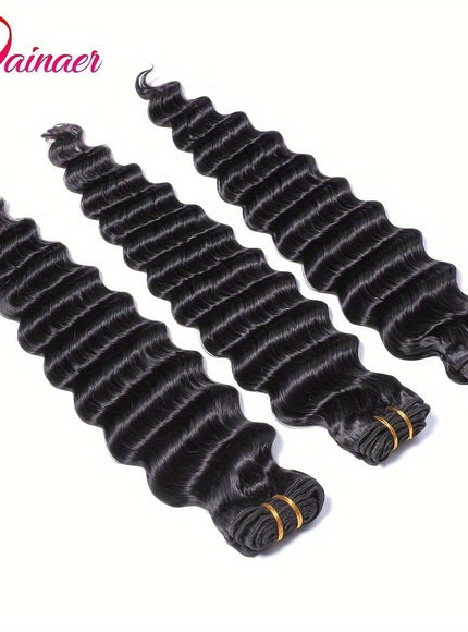KissICON KissIcon Deep Wave Hair Bundles - Virgin Weaving