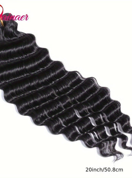 KissICON KissIcon Deep Wave Hair Bundles - Virgin Weaving
