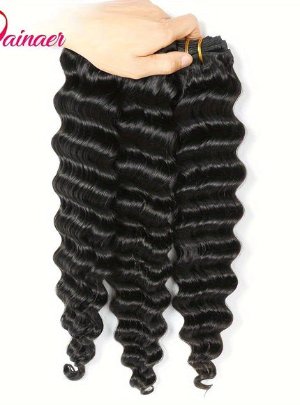 KissICON KissIcon Deep Wave Hair Bundles - Virgin Weaving