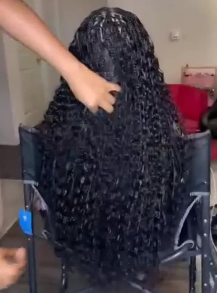 KissICON KissIcon Deep Wave Human Braiding Hair 2 Bundles