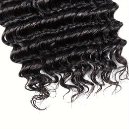 KissICON KissIcon Deep Wave Human Braiding Hair 2 Bundles