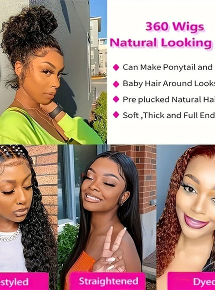 KissICON Kissicon Doheroine Deep Wave 360hd Lace