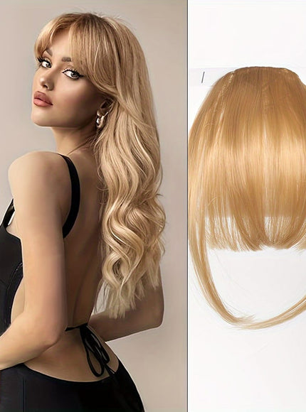 KissICON KissIcon Easy Clip-In Wispy Bangs - Natural Look